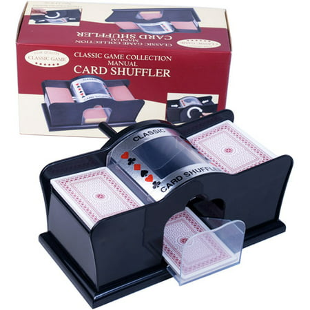 Classic Game Collection Manual Card Shuffler (Best Card Shuffler In The World)