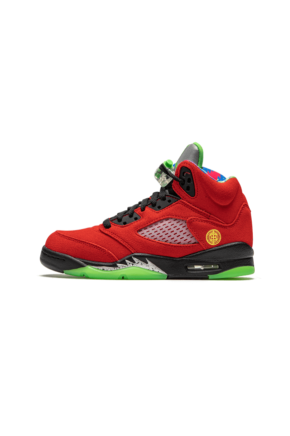 GRADE SCHOOL Air Jordan 5 Retro SE GS "What The" CZ6415 700 from Stadium Goods