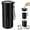 Black, variant on Portable Sunflower Seed Spit Cup with Shell Storage, 3D Printed Compartment Snack Container for Pistachios & Seeds, Mess-Free Snacking for Car, Travel, Baseball Games (Black)