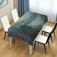 thumbnail image 3 of Yayeee Tablecloths for Rectangular Tables 54 x 54 inch Party Table Cover, Forest House, 3 of 6