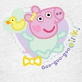thumbnail image 3 of CafePress - Peppa Pig: Goo Goo Goo Oink! Kids T Shirt - Light Classic Kids Graphic, Short Sleeve T-Shirt, Sizes XS-XL, 3 of 4