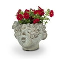 thumbnail image 2 of Abbott Collection AB-27-BACI-042 Jardinière Mini Visage Qui s'Embrasse de 4 Po, Gris, 2 of 5