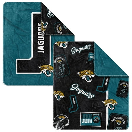 Jacksonville Jaguars 50- x 60- Dream Weave Throw Blanket