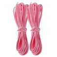 thumbnail image 2 of simhoa 2 Pieces - 5 Meter Leather Cord Leather Rope Leather Straps Microfiber Synthetic Pink, 2 of 7