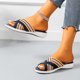 thumbnail image 4 of Amzcrzy Zapatos de mujer,Zapatos de mujer,Zapatillas de mujer, Sandalias de verano para mujer con corrección cruzada elástica, última actualización Sandalias Mujer Zapatillas De Casa, 4 of 6