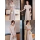 thumbnail image 2 of Ropa de dama de honor de boda, vestido de dama de honor de grupo de Hermanas Simple y atmosférico, temperamento femenino, vestidos de noche delgados, 2 of 5