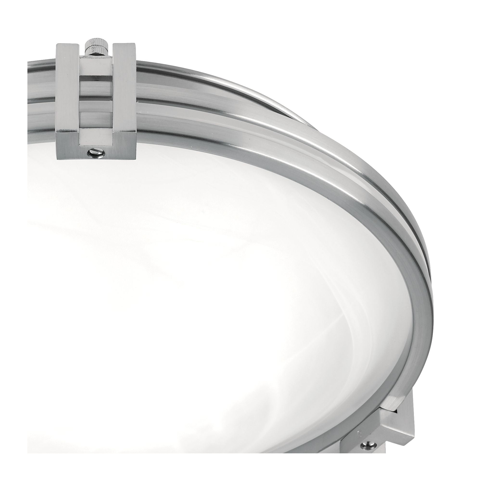 Possini Euro Design Deco Modern Ceiling Light Flush Mount Fixture 12 3/4" Wide Brushed Nickel 2-Light Marbleized Glass for Bedroom Kitchen Living Room