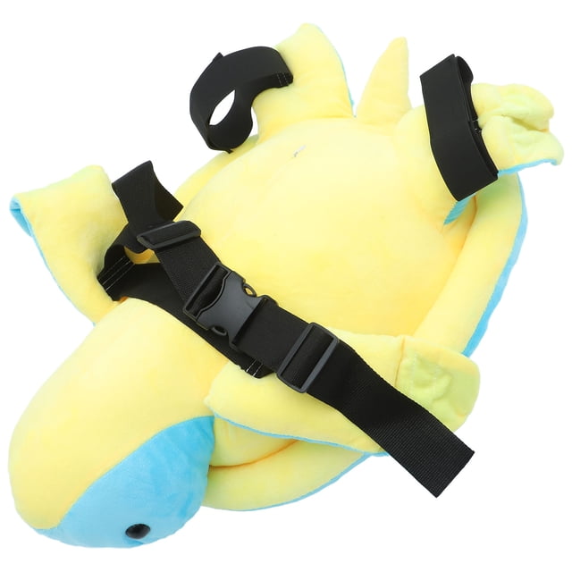 BRIGHTFUFU Protection de Hanche pour Planche à Neige, Coussin de Ski, Protection en Peluche Ciel 1Pcs