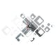 thumbnail image 5 of Billuyoard 1 juego moderno 3D acrílico reloj de pared cuadrados espejo de cuarzo pegatinas de pared moderno DIY pegatinas papel tapiz reloj, 5 of 6