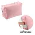 thumbnail image 3 of Unique Bargains Floral Makeup Bag Zipper Flower Cosmetic Pouch Pink, 3 of 7