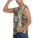 thumbnail image 3 of Fotbe Cartoon Bear Men's Camiseta sin Mangas Estampada para Hombres, Playera Casual para Gimnasio, Entrenamiento, Playa-Large, 3 of 7