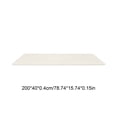 thumbnail image 3 of Wall Mounted Cat Scratching Pad, Tall Vertical Scratch Post Replacement, No Debris Non-Woven Fabric Climbing Sticker, Removable Adhesive Wall Safe, 78.74x15.75 Inches White M, 3 of 6