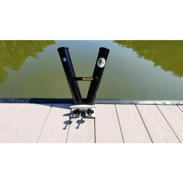 Fishing Rod Holder for Docks and Piers 