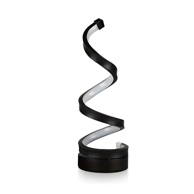 TFixol Adjustable LED Desk Lamp with USB Power, 3-Level Dimming, Black Head, Compact Design, White/Black Options
