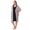 thumbnail image 3 of Layla Women’s Sleepwear 39” Knit Caftan, XS-5X, 3 of 8
