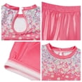 thumbnail image 3 of Aideaone Gymnastics Leotards for Girls with Shorts Sparkly Ballet Dance Unitards Biketards 5-10Y, 3 of 4