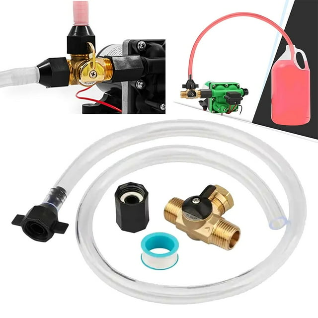 BUYISI Permanent Pump Converter Winterizing Kit For Yacht Camper Boat/Rv Water Pipes