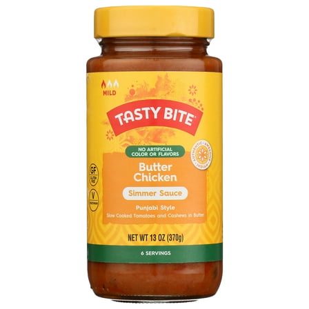 Pack of 6, Tasty Bite Butter Chicken Simmer Sauce, 13 oz