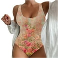 thumbnail image 2 of Summer Savings LADIGASU Swim Suits for Women 2024 Woman Sexy And Fashionable Beach Swimsuit With Printed Summer Swimsuit, 2 of 3