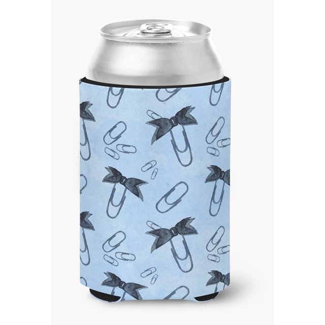 ""Caroline'S Treasures Clips De Papel De Acuarela Azul Decorativo Puede Abrazar Multicolor""