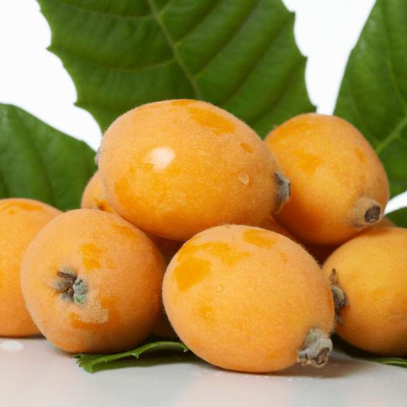 Pack 3 Golden Loquat Plant Live, Loquat Tree Sweet Yellow Plum Live, Perennial Fruit for Growing