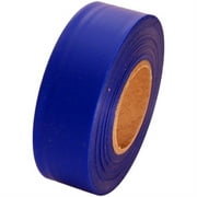 Tape Planet Flagging Tape 1-3/16 inch x 150 ft Non-Adhesive Plastic Ribbon, Blue
