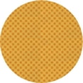 thumbnail image 1 of Ahgly Company Machine Washable Indoor Round Transitional Neon Orange Area Rugs, 5' Round, 1 of 7