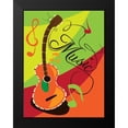 thumbnail image 2 of Grey, Jace 19x24 Black Modern Framed Museum Art Print Titled - Music I, 2 of 5