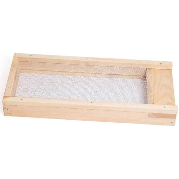 Lehman's Stoney Acres Beekeeping Screen Base, Assembled, for 8 Frame Honeybee Hive Beehive, Amish Made