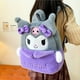 thumbnail image 3 of 38CM New Sanrio Plush Stuffed Backpack Cute Kuromi Hello Kitty Plush Backpack Student Backpack Girlfriend Gift Kawaii Decoration, 3 of 5