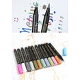 thumbnail image 1 of Soft head Metallic Marker Pens Medium Point Metallic Pens for, 1 of 8