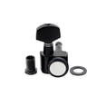 thumbnail image 3 of Musiclily Pro 6-in-line 2-pins Guitar Locking Tuners Machine Heads Tuning Pegs Keys Set for Fender Strat/Tele Style Guitar, Black, 3 of 5