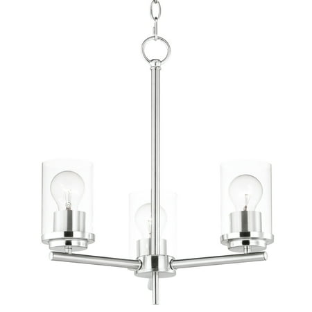 

Maxim 10203Cl Corona 3 Light 17 Wide Chandelier - Nickel
