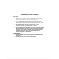 Confidential Signin Sheets, 81/2" X 11" (WHITE) Carbonless Form (Lot