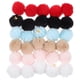 thumbnail image 5 of 30 pompones para pendientes, bolas esponjosas para hacer joyas, colgantes de pompones pequeños de colores., 5 of 8