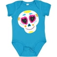 thumbnail image 3 of Inktastic Decorated Skull Boys or Girls Baby Bodysuit, 3 of 5