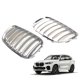 thumbnail image 1 of Racing Grills Wdftyju rejillas superiores delanteras ABS antiarañazos parrilla delantera Plata 51137113733 51137113734 Apto para X5 E53 04-06, 1 of 9
