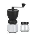 thumbnail image 2 of Molinillo de Café Manual pequeño, fresa cónica, molinillo Manual portátil, manivela, molino de café para acampar, barra de cocina al aire libre Negro con tarros BLESIY Molinillo de café manual, 2 of 8