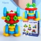 thumbnail image 4 of Juegos De Mesa Juguetes apilables divertidos, juguetes apilables de diamantes no tóxicos para niños y niñas (caramelos, 15 piezas), 4 of 5