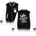 thumbnail image 3 of Sudadera con capucha gótica Y2k de Disney, chaqueta de béisbol de Lilo Stitch, sudadera para mujer, chaquetas de hip hop Harajuku, ropa de calle, abrigos universitarios sueltos, 3 of 5
