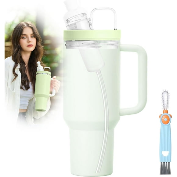 SHIJIU-Tumbler Cup Adapter for Stanley to Cirkul, Compatible with Stanley 40oz & 64oz Quencher H2.0 FlowState Stainless Steel Tumbler, Unleash The Flavors You Love, BPA Free, Leak Proof