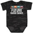 thumbnail image 3 of Inktastic Future Railroad Engineer Train Boys or Girls Baby Bodysuit, 3 of 5