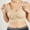 01 Beige, variant on Weiqiqre Plus Size Sports Bras for Women No Underwire, Bralettes for Women Plus Size, Wireless Push up Bra
