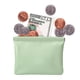 thumbnail image 5 of 1PC Mini bolsa de almacenamiento grande Bolsa de maquillaje multifuncional Monedero cero: 11,5 * 12 * 1 cm Verde menta, 5 of 5