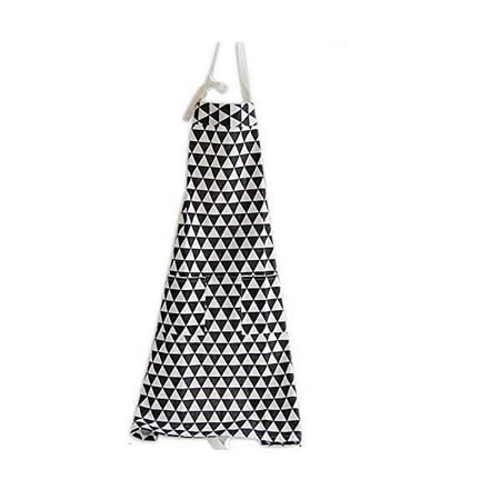 

Qing Sun Aprons Two Pack Home Kitchen Aprons Kids and Adult Aprons with Pockets Perfect for Cooking Baking Painting Gardening