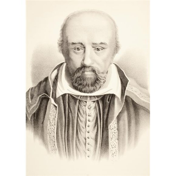 Posterazzi George Buchanan 1506 - 1582 Scottish Humanist, Historian & Scholar From The Scots Worthies According to Howies Second Edition, 1781 Published 1879 Poster Print, 12 x 17
