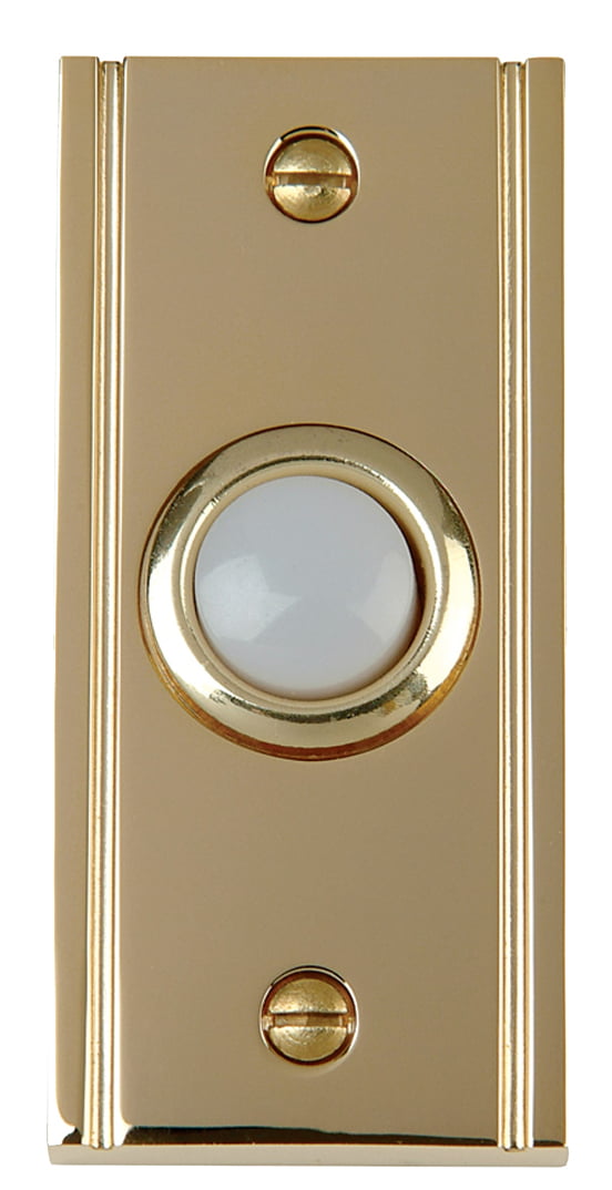 Thomas & Betts Carlon DH1631L Wired Door Bell Doorbell Chime Button Brass