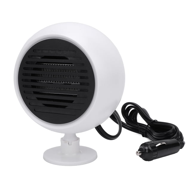 Portable Car Heater Fan, Fast Heating Quickly Defrost Defogger Demister Heat Cooling Fan with Multiple Temperature Settings