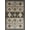 Gray, Charcoal, Tan / Foxburg, variant on BoutiqueRugs Foxburg Bohemian Southwestern Colorful Area Rug - Tribal Diamond Boho Carpet for Living Room, Bedroom, Dining Room - Gray, Charcoal, Tan - 1'10" x 2'11"