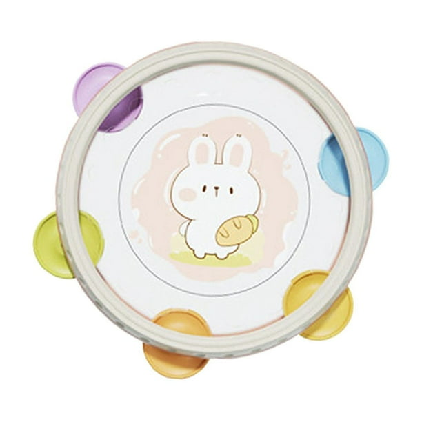 Tambor de bebé de pandereta, educación de la primera infancia